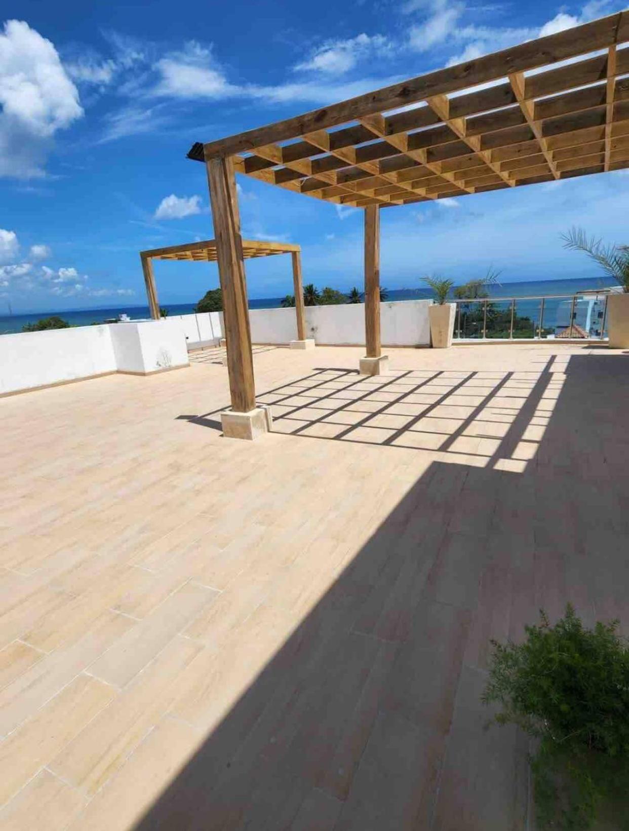 Elegante Apartamento A 100 Mts La Playa De Los Minos Rsj Río San Juan Eksteriør billede