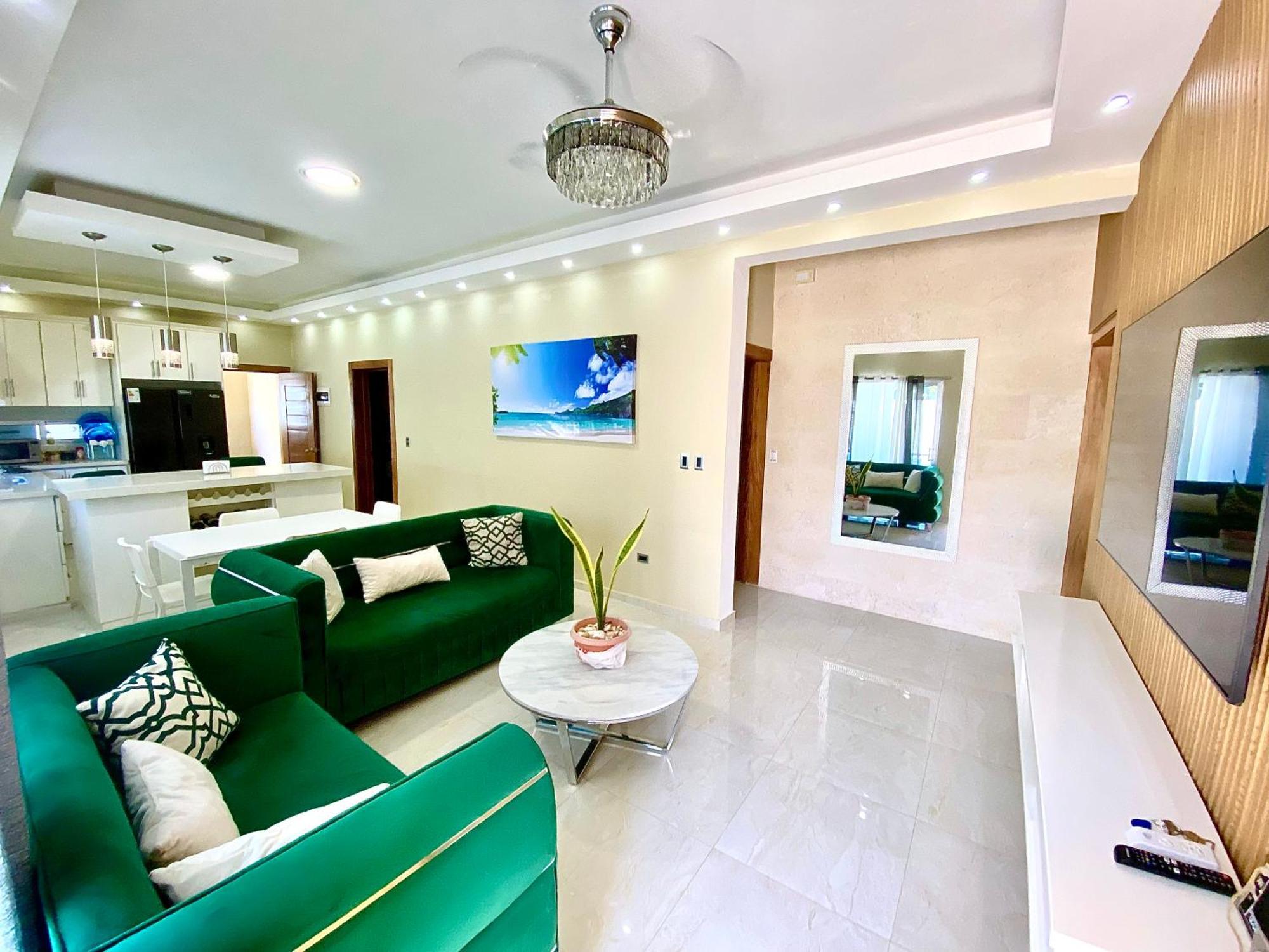 Elegante Apartamento A 100 Mts La Playa De Los Minos Rsj Río San Juan Eksteriør billede